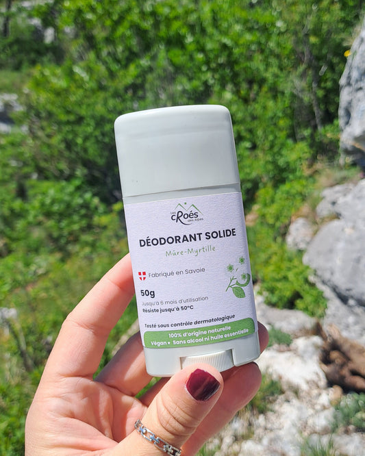 les Croes des Alpes - Deodorant Mure-Myrtille 50g