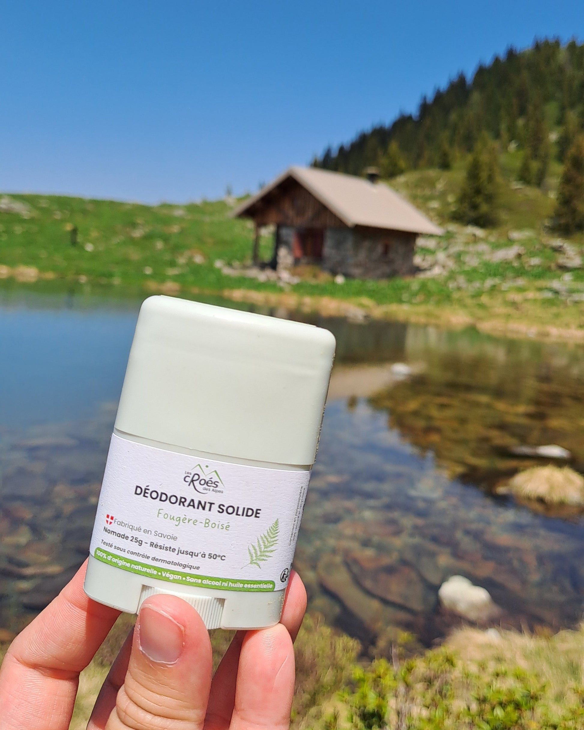 Les Croes des Alpes - Deodorant Fougere-Boise 25g 