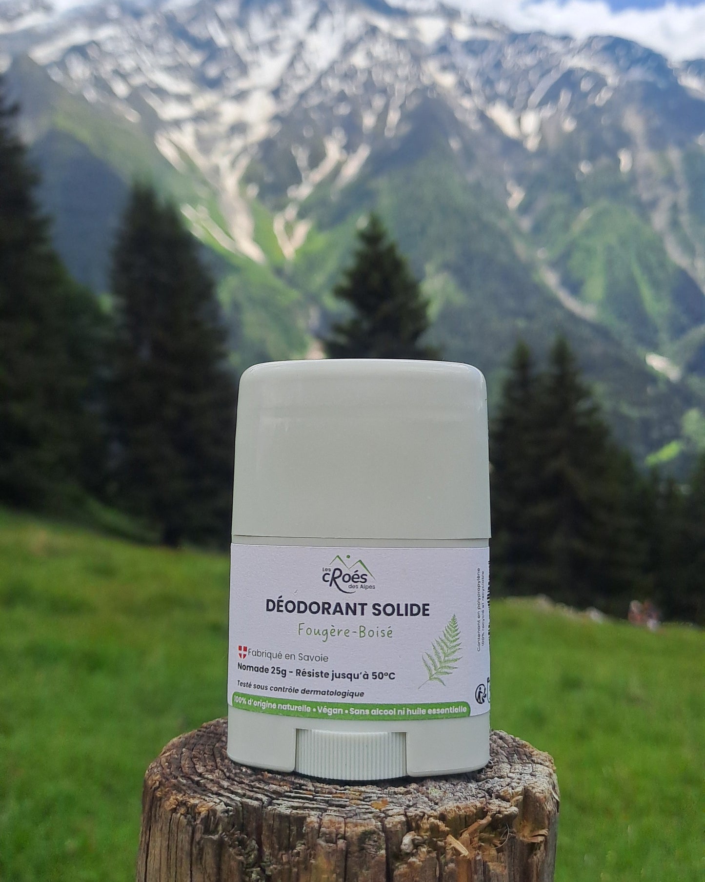 Les Croes des Alpes - Deodorant Fougere-Boise 25g 