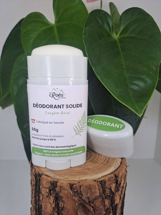Les Croes des Alpes - Deodorant Fougere-Boise 50g