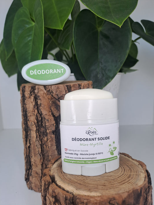 Les Croes des Alpes - Deodorant Mure-Myrtille 25g 