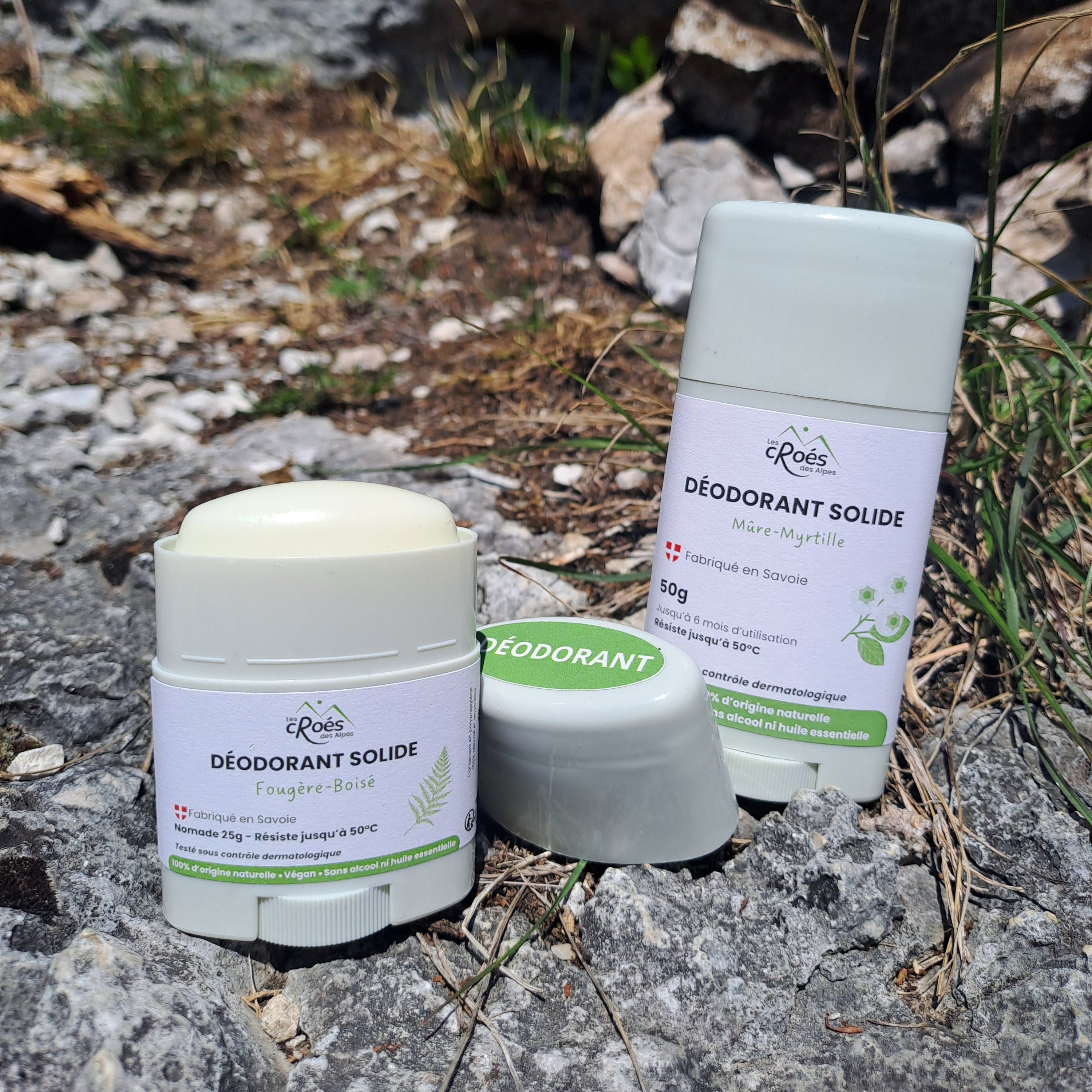 Les Croes des Alpes - Deodorants solides
