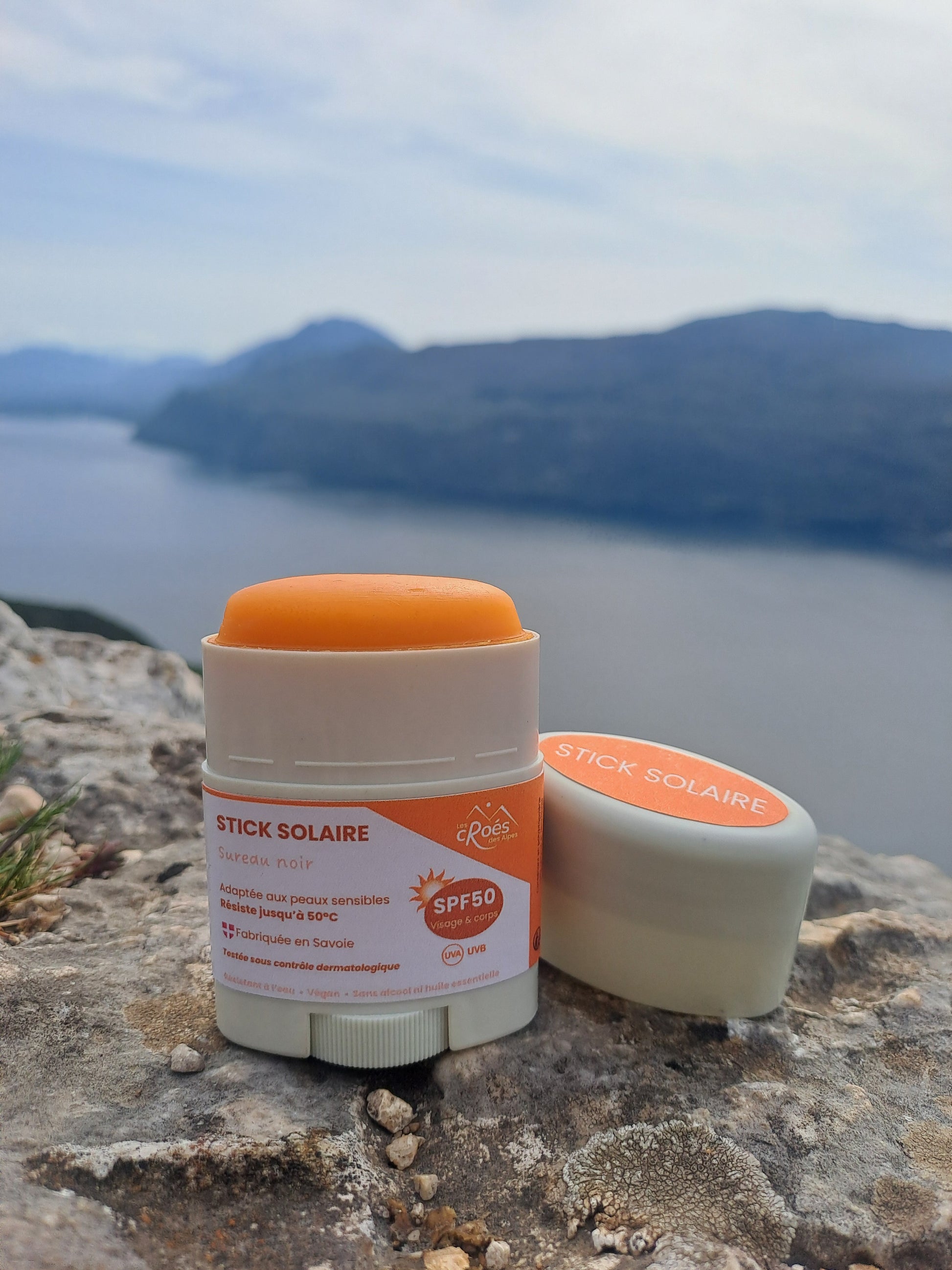 Les Croes des Alpes - Stick solaire SPF50 