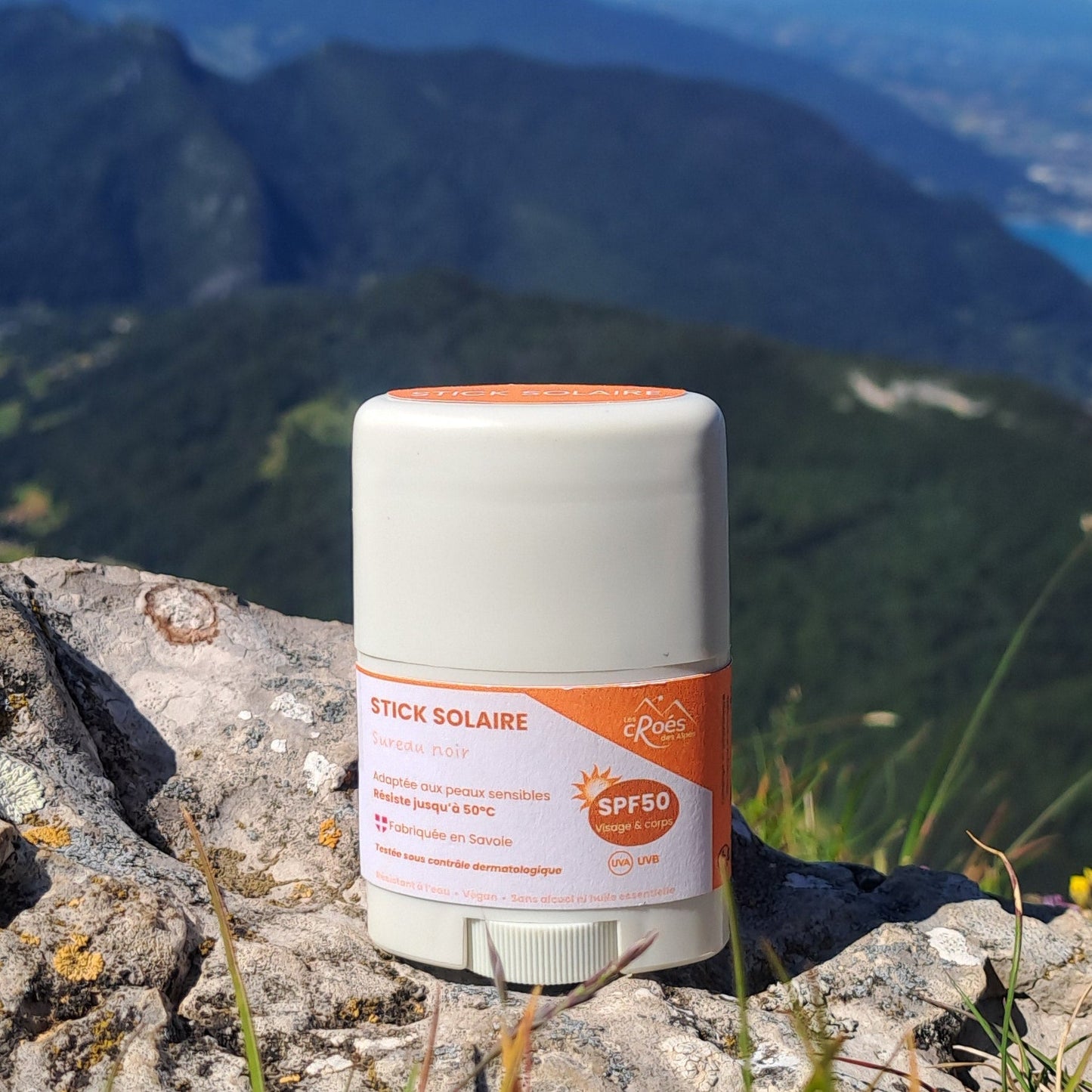 Les Croes des Alpes - Stick solaire SPF50 