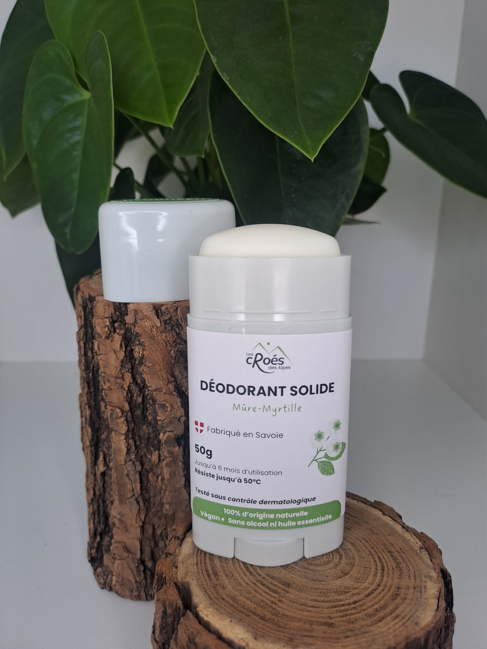 les Croes des Alpes - Deodorant Mure-Myrtille 50g 